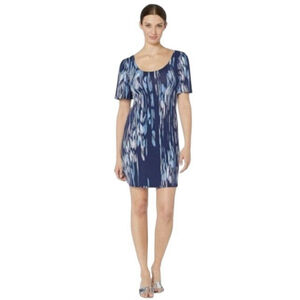 Tommy Bahama Dress Sz S Blue Purple Under The Si Beach Vacation Coastal NWT